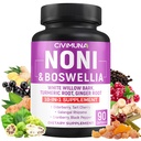 Noni Kapseln mit Boswellia, White Willow Bark, Turmeric, Ginger Root und mehr - 90 Kapseln für 3 Monate Versorgung
