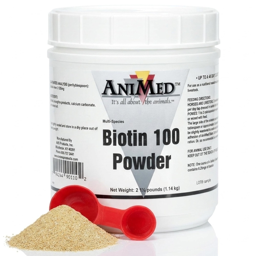 AniMed Biotin 100 2,5 livres...