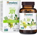 Himalaya Hallo Freude Kräuterergänzung, mit Ashwagandha, Amla, Bacopa, Heilige Basil/Tulsi, Positive Ausblick, Unterstützt Motivation, Stress Relief, Balanced Cortisol, Non-GMO, Vegan, 60 Kapseln