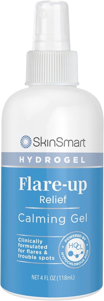 SkinSmart Flare-up Relief Calming Hydrogel, schützt trockene juckenempfindliche Haut und Trouble Spots, 4 oz