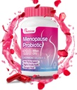 Frauen Menopause Supplement - 120 Billion CFU Frauen Probiotika für pH Balance - All-Naturale Probiotika für Heiße Flashes, Nacht-Sweats, Mood Swings & Hormon Balance - 60 Kapseln
