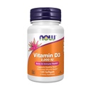 JETZT Nahrungsergänzungsmittel, Vitamin D-3 2.000 IU, Hohe Potenz, strukturelle Unterstützung*, 120 Softgels
