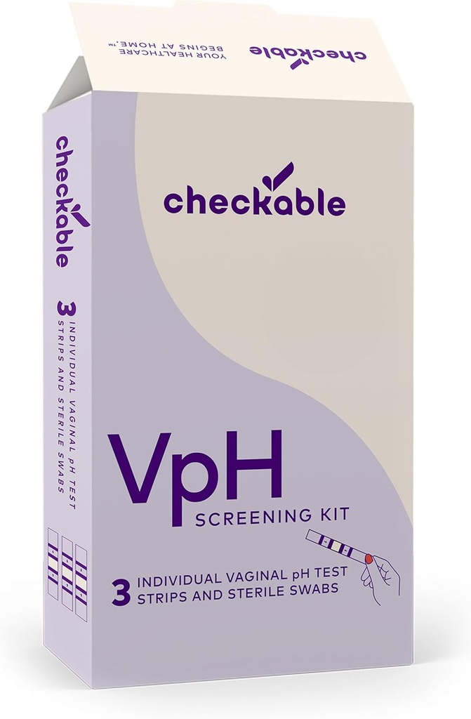 Prüfbare Vaginal pH-Teststreifen, Home Yeast Infection Test Kit für Frauen, einfach zu bedienen, schnelle und genaue Ergebnisse für Vaginale Gesundheit - 3 Zähler