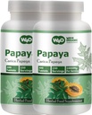 Papaya Blatt Extrakt Kapseln (Tablets) - 300 Tabletten, 150 Servierungen, 1000 mg, Unterstützt Platelet Immunität und Verdauung* (Pack von 2)
