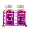 Gommies prébiotiques pour adultes – 2 Packs (Total 120 Gommies) 7g Fibres par portion