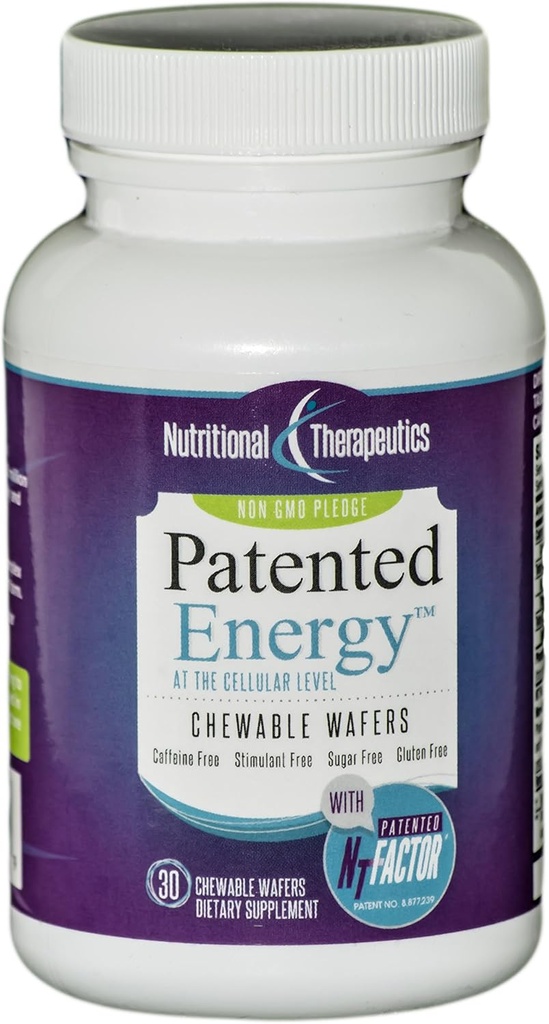 Patented Energy Chewable Wafers, 30 counts