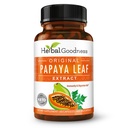 Papaya Blatt Extrakt Verdauungsenzyme - 10X Stärke 60/600mg Veg Kapseln- Blutplättchen, Knochen Marrow & Spleen Unterstützung, Immun Gut & Super Digestive Gesundheit - Made in USA von Kräutergut