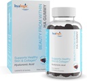Hyalogic Beauty von innerhalb Hyaluronsäure Gummis – Ideal für Hautpflege und Haarwachstum - Köstliche Berry-Flavored Gummy Vitamins – Vegan & Glutenfrei (60 Gummi)