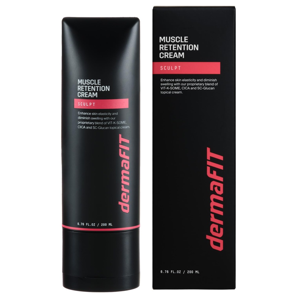 Sculpt Muscle Maintenance Crème du corps - Forme et équilibré du corps - Sécuritaire Perdre la graisse sans effet Yo-Yo, Après l'entraînement, 200ml, Analgésique topique pour le muscle, Travail excellent avec des suppléments de protéines
