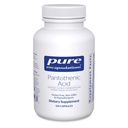 Pure Encapsulations Pantothenic Acid | Hypoallergene Ergänzung unterstützt Cellular Energy Production, Adrenal and Cardiovascular Health | 120 Kapseln