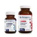 Metagenics Essential Wellness Duo: D3 5.000 + K - Immununterstützung, Knochen- und Herzgesundheit - 60 Softgels & hochabsorbierbares Magnesiumglyccinat für Muskeln und Nervensystemunterstützung - 120 Tabletten