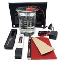 Kit de générateur d'argent colloïdal Chris original avec fils purs à 99,99 %. Ajoutez simplement de l'eau distillée et un pot !