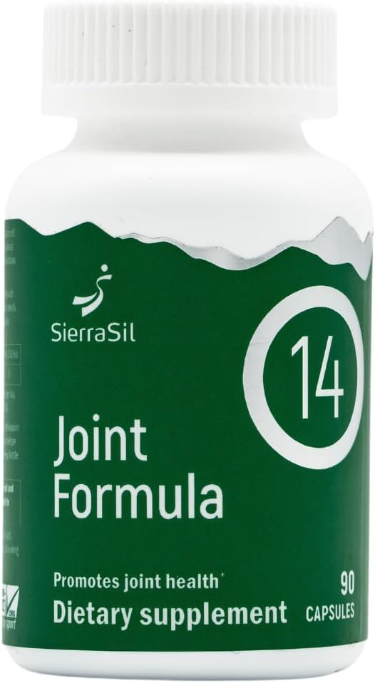 SierraSil® Gelenkformel 14TM - Fördert Joint Health, Easy to Digest, Vegan, Gluten Free und Non-GMO – 90 Kapseln (30 Portionen)