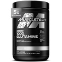 Muscletech 100% L-Glutamin-Pulver für Enhanced Muscle Recovery - Pure L Glutamine Muskel-Wachstums-Erbauer & Energie-Erhöhung Nahrungsergänzung für Männer & Frauen - Unflavored, 60 Servietten
