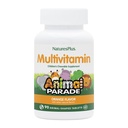 Natures Plus Animal Parade Kinder Chewable Multivitamin - Orange Flavor - 90 tierfreundliche Tabletten - Fördert Gesundheit &amp; Wohlbefinden - Vegetarisch, Glutenfrei - 45 Servierungen