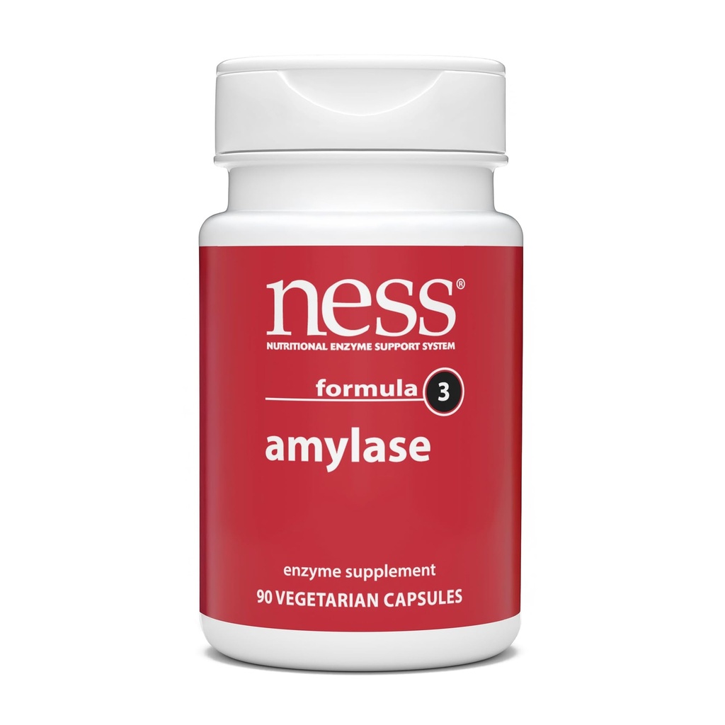 Ness Enzymes- Amylase #3 90 Vegcaps