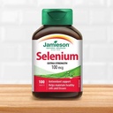 Jamieson Sélénium levure 100mcg, 100 comprimés