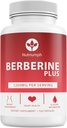 Berberine Plus 1200mg mit Royal Jelly – unterstützt Gewichtsmanagement, Herzgesundheit & Glucose Stoffwechsel – 120 Vegan Kapseln – Non-GMO, Made in USA