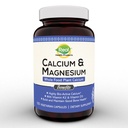 Pflanzen Kalzium & Magnesium Supplement mit Boron, Vitamin D3 & K2 MK-7 - Optimale Calcium-Magnesium Ratio für Knochenstärke und Gesundheit, Vegan, Non-GMO, Allergen-Free, 120 Kapseln