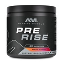 Erstaunliche Muskel Pre Rise | Pre-Workout Powder Supplement mit Koffein & Beta-Alanin für Männer & Frauen | 25 Servierungen (25 Servierungen, Obst-Punch)