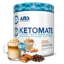 ANS Performance crème de café kétomate avec poudre d'huile MCT, délicieux, sans sucre crème pour café, thé et Shakes, poudre d'énergie kéto parfaite, 20 portions, 15oz, Caramel Macchiato
