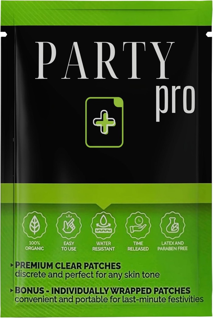 Party Pro Party Flush Patch - Effacer, Parti individuel Smart Patches. Célébrez avec notre patch