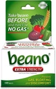 Beano Ultra 800 | Gasprävention und Verdauungsenzym Ergänzung Tabletten | 100 Count | Packung von 3