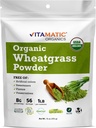 Vitamatic Certified USDA Organic Wheatgrass Powder – 1 Pfund (16 Unzen) – Pure, Non-GMO, Glutenfreie Superfood