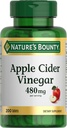 Vinaigre à cidre de pomme de la nature de 480mg, supplément végétal à base de plantes, 200 comprimés