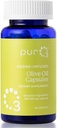 PurO3 Extra Virgin Olivenöl Kapseln - Hohe Potenz reine Ozonöle für Immununterstützung & Wellness Vorteile - Organische Sauerstoff-Einsatz - 90 Veggie Softgels