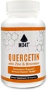 Quercetin & Bromelain with zinc - Antioxidant Support Immune System Health - Dietary Supplement - 60 Capsules 1050 mg Potent Formula