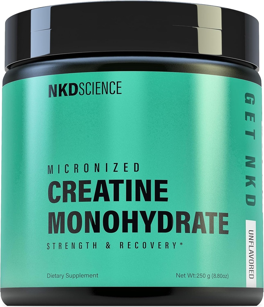 Kreatin Monohydrat Dritte Partei getestet 50 Servierungen mikronisierte Kreatin für Kraft und Erholung - 5g pro Servieren - entflammt