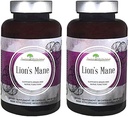 Aloha Medicinals Lion’s Mane, Certified Organic Mushroom Supplement, Pack of 2, 90 Capsules Each