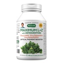 ANDREW MOINSMAN Maximum L+Z avec Astaxanthin 60 Softgels - 12mg Lutéine, 6mg Zeaxanthin, 4mg Astaxanthin. Éléments nutritifs clés pour appuyer la santé des yeux et du cerveau et promouvoir une vision saine.