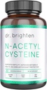 Dr. Brighten N-Acetyl-Cystein (NAC) — Leistungsstarke Glutathion-Präcursor-Aminosäure-Ergänzung zur optimalen Entgiftung, Immunfunktion und PCOS — 30 Kapseln