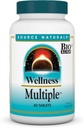 Source Naturals Wellness Multiple, 60 comprimés