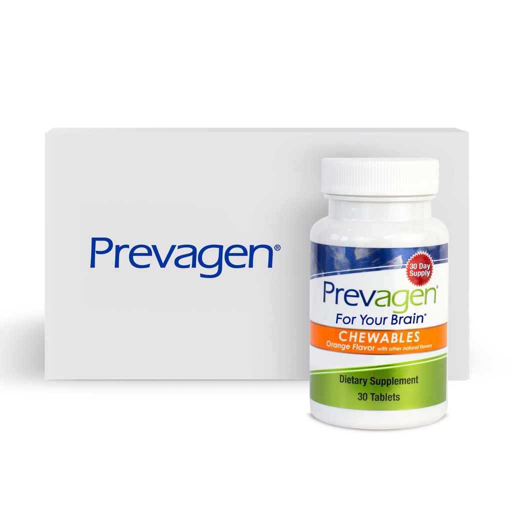 Prevagen Force régulière Orange Chewables - 30 comprimés (1 mois d'approvisionnement)