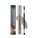 Gel de sourcils imperméable, séchage rapide Long Lasting Smudge Proof Formula pour créer des sourcils naturels, application facile pour tous les types de peau (gris fumé, grand)