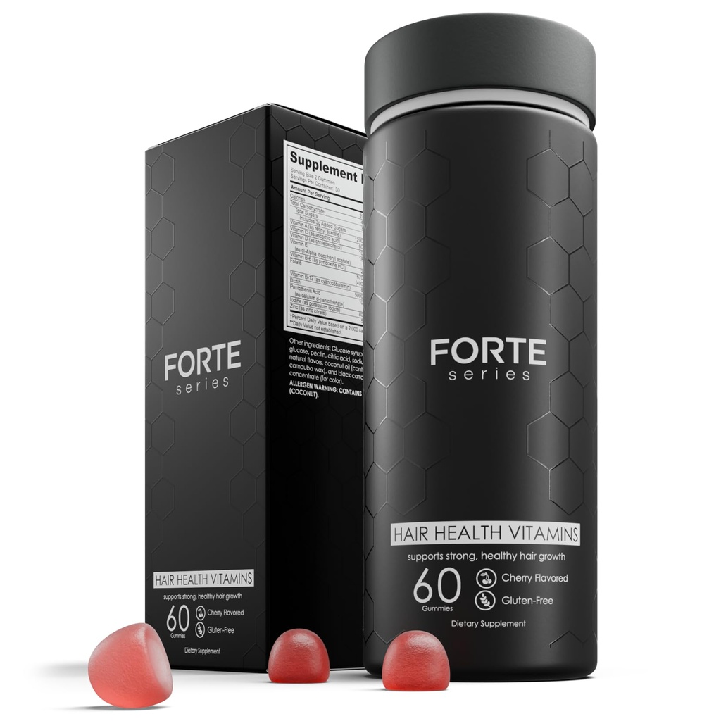 Biotin-Boosted Haargummis: Entsperren gesünder, Fuller Hair mit essentiellen Vitaminen C, D & E