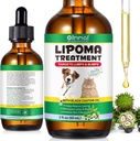 Lipoma-Behandlung Targets Schutz für Hunde Lumps und Bumps 2 fl.oz, Lipoma-Behandlung für Hunde Katzen, Weiche Fett Lumps & Bumps, Rizinusöl für Haustiere, Ergänzungen Lipoma Reduktion, Immununterstützung