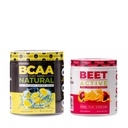 Nutrologie BCAA Natürliches, Pflanzenbasiertes BCAA-Pulver, Lemonade Flavor (30 Servierungen) Rübe aktiv, natürliches Pre-Workout-Pulver, Passionsfrucht Flavor (30 Servierungen)