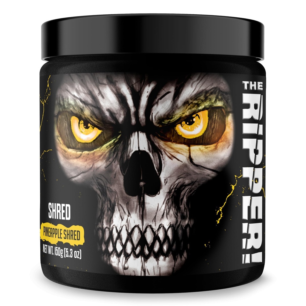 JNX SPORTS L'Éventreur ! Brûleur de graisse thermogénique - Ananas Shred 30 portions