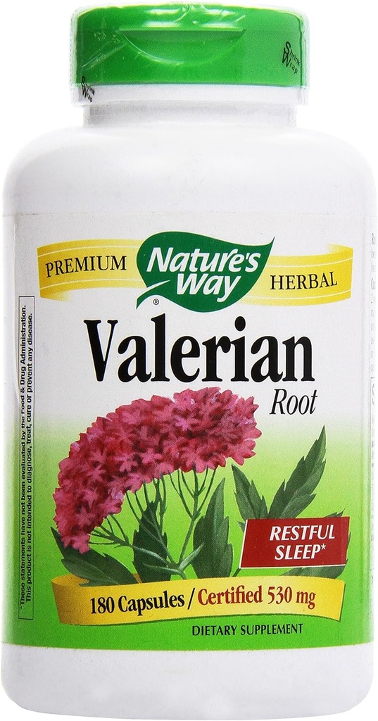 Nature's Way Valerian Root, (Gelatin) Kapseln 180 ea