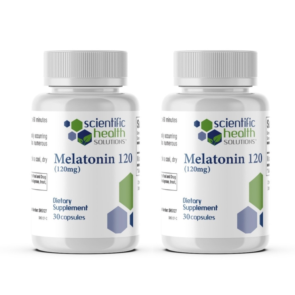 Melatonine 120mg (en dose unique) Melatonine dans des capsules faciles à avaler (en vrac)