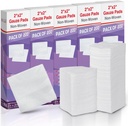HEALQU 1000 Gauze Pads 2x2" - Soft Non-Woven 4-Ply für Zahnextraktionen und zahnmedizinische Verfahren - Nicht-Sterile Square Schwamme für Erste Hilfe, Chirurgisch, & Wound Dressing (5 Packungen von 200)