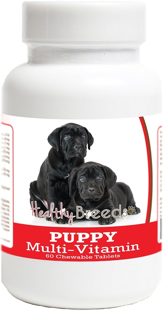 Gesunde Rassen Cane Corso Welpen Hund Multivitamin Tablet 60 Count