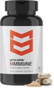 MTN OPS Immunkapseln Tägliche Immununterstützung mit Vitamin D, Vitamin C, Zink, Elderberry, Echinacea & Antioxidantien - 60 Easy-Swallow Kapseln - 30 Servietten