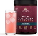 Ancient Nutrition Advanced Multi Collagen Protein Powder Hydrate, Mixed Berry, 30 Servings