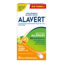 Alavert Allergie Relief 24 heures, Arôme de Burst d'agrumes, Désintégration orale des comprimés d'allergie, Antihistaminique non somnolente, Loratadine 10mg, 18 Compte
