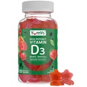 Vitamin D3 Gummie 5000 IU 125mcg D3 Gummie - Unterstützung Immununterstützung, starke Knochengesundheit - Nicht-GVO, Glutenfrei, Dairy-frei, Vitamin D Gummy(120 Count)